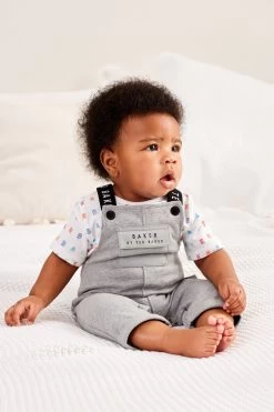 Baker By Ted Baker T-Shirt And Dungaree Set