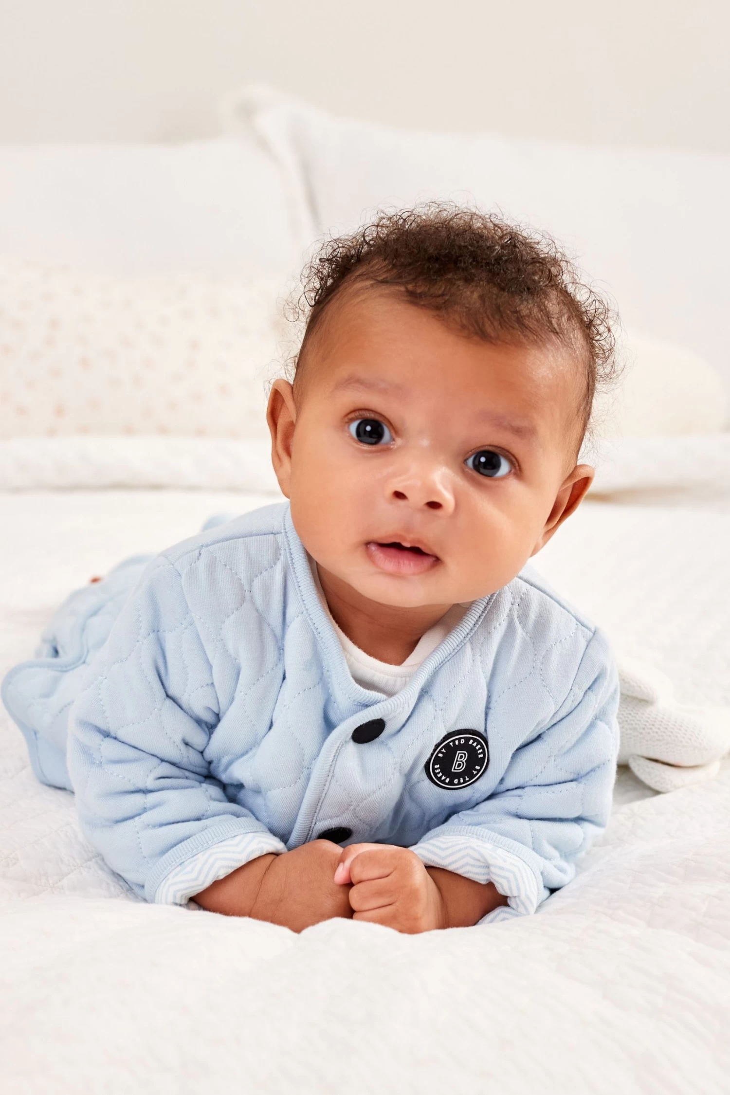 Baker By Ted Baker Blue Quilted Jacket Set - Image 3