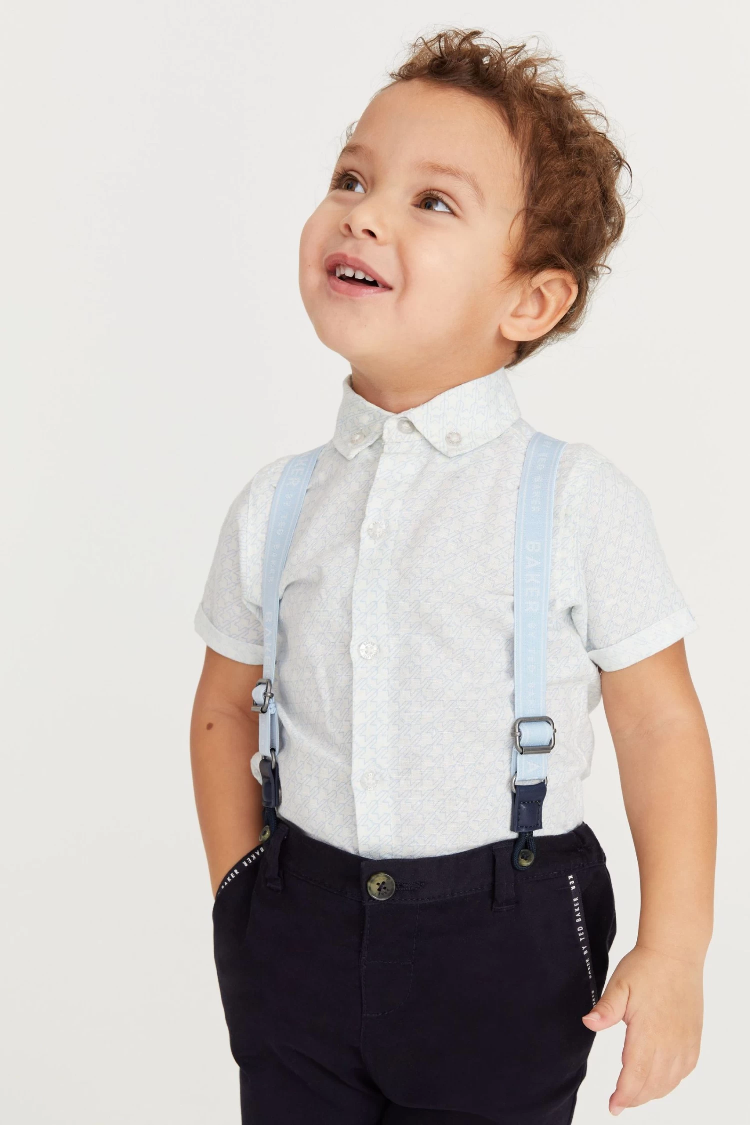 Baker By Ted Baker Shirt, Chino And Braces Set - Image 4