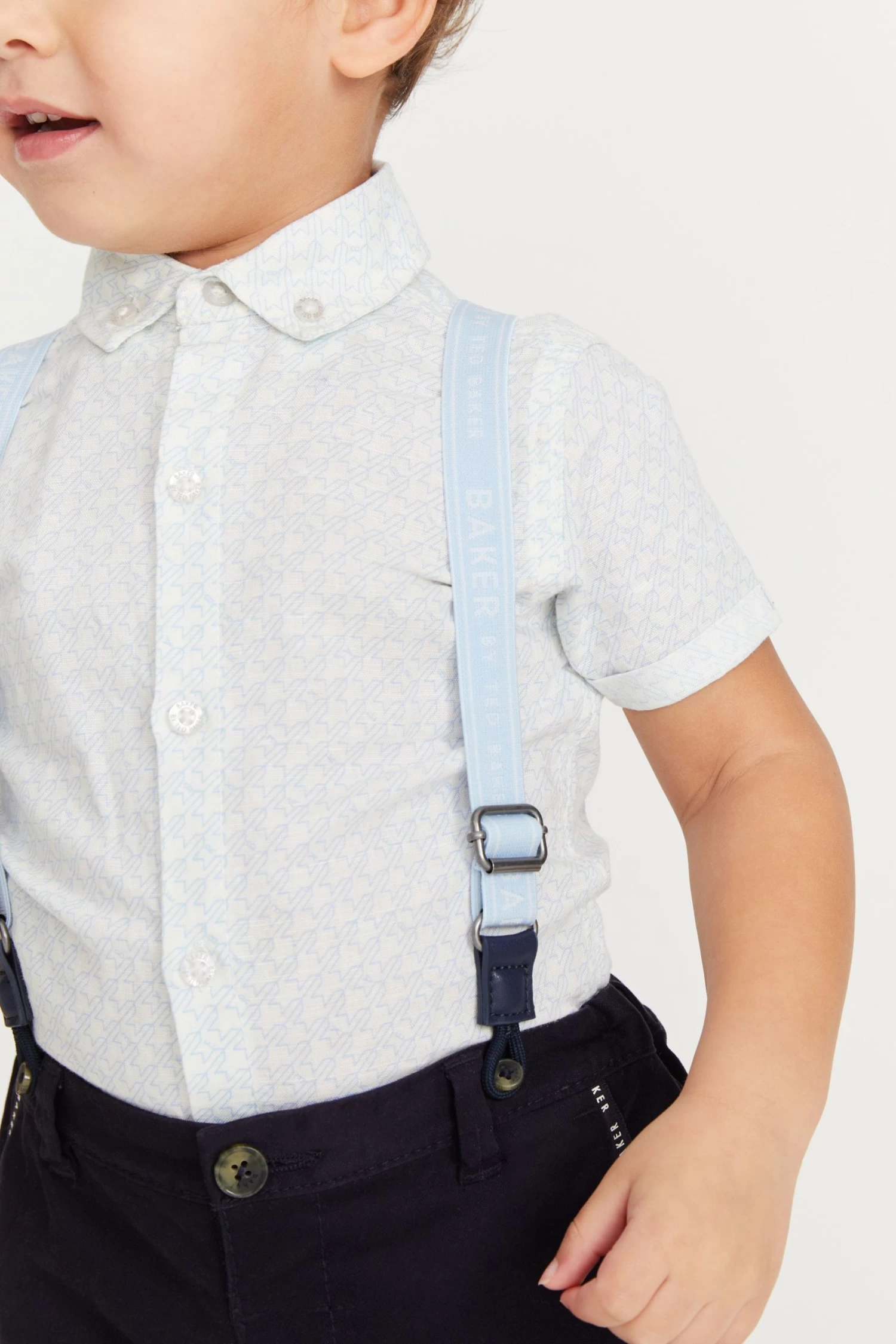 Baker By Ted Baker Shirt, Chino And Braces Set - Image 5