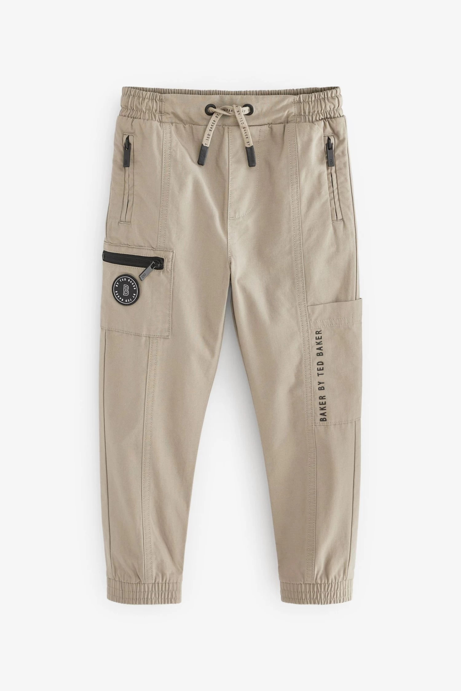 Baker By Ted Baker Stone Cargo Trousers