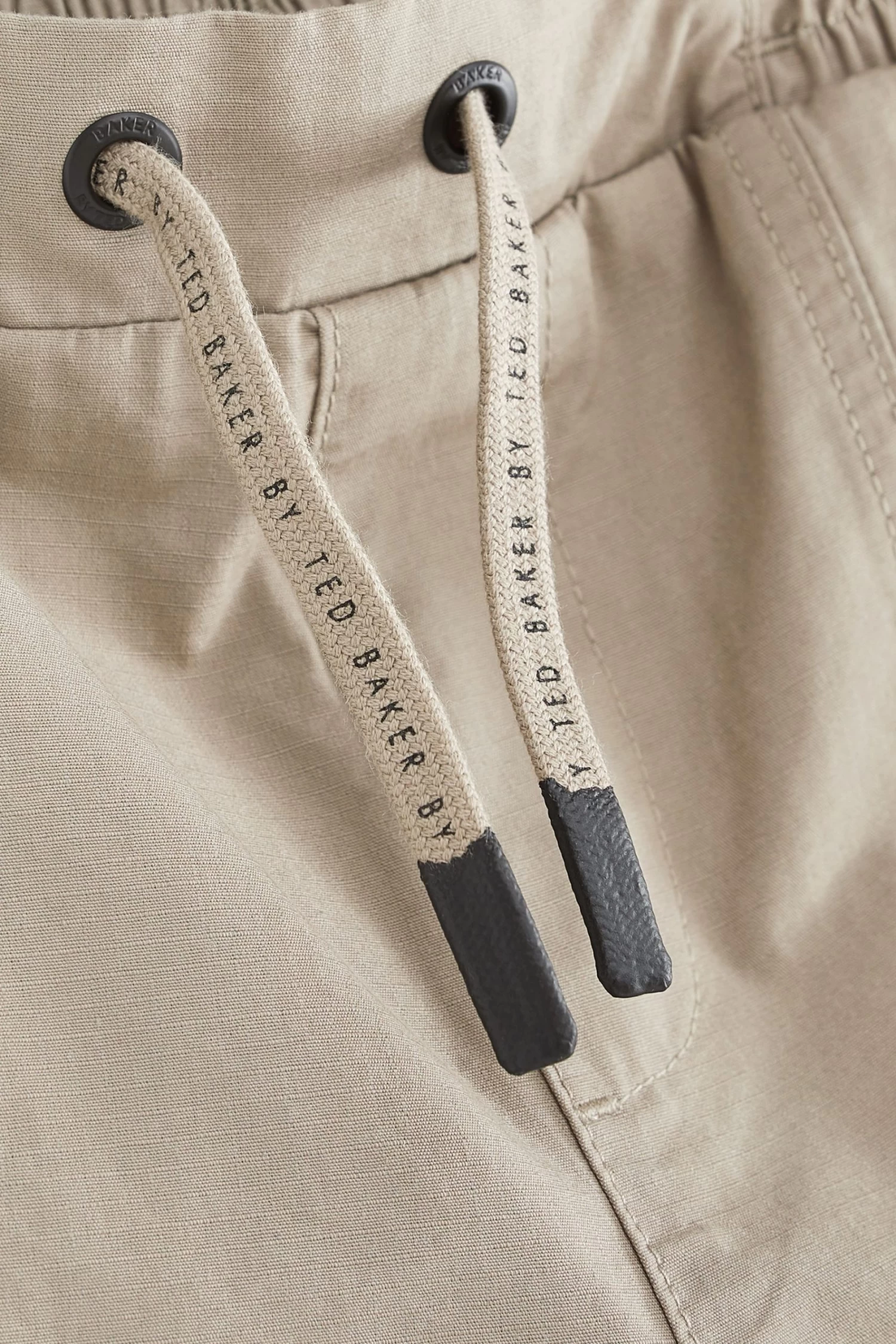 Baker By Ted Baker Stone Cargo Trousers - Image 3