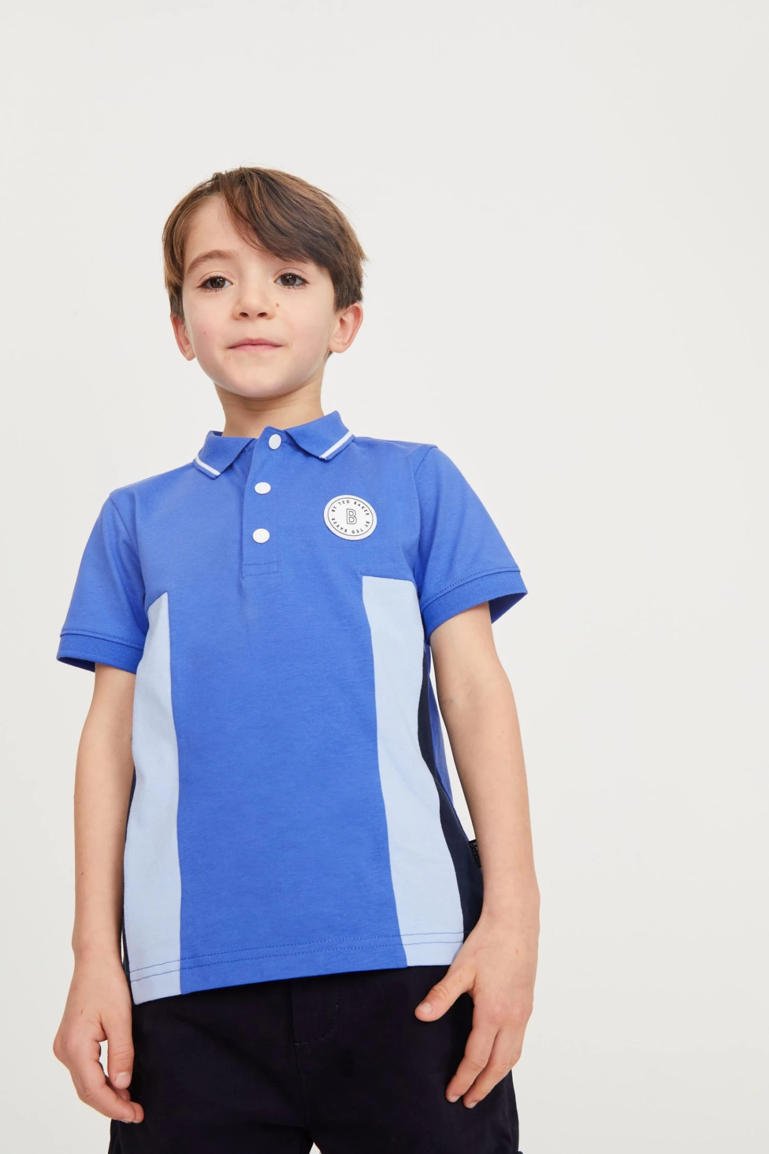 Baker By Ted Baker Colourblock Polo Shirt - Image 3