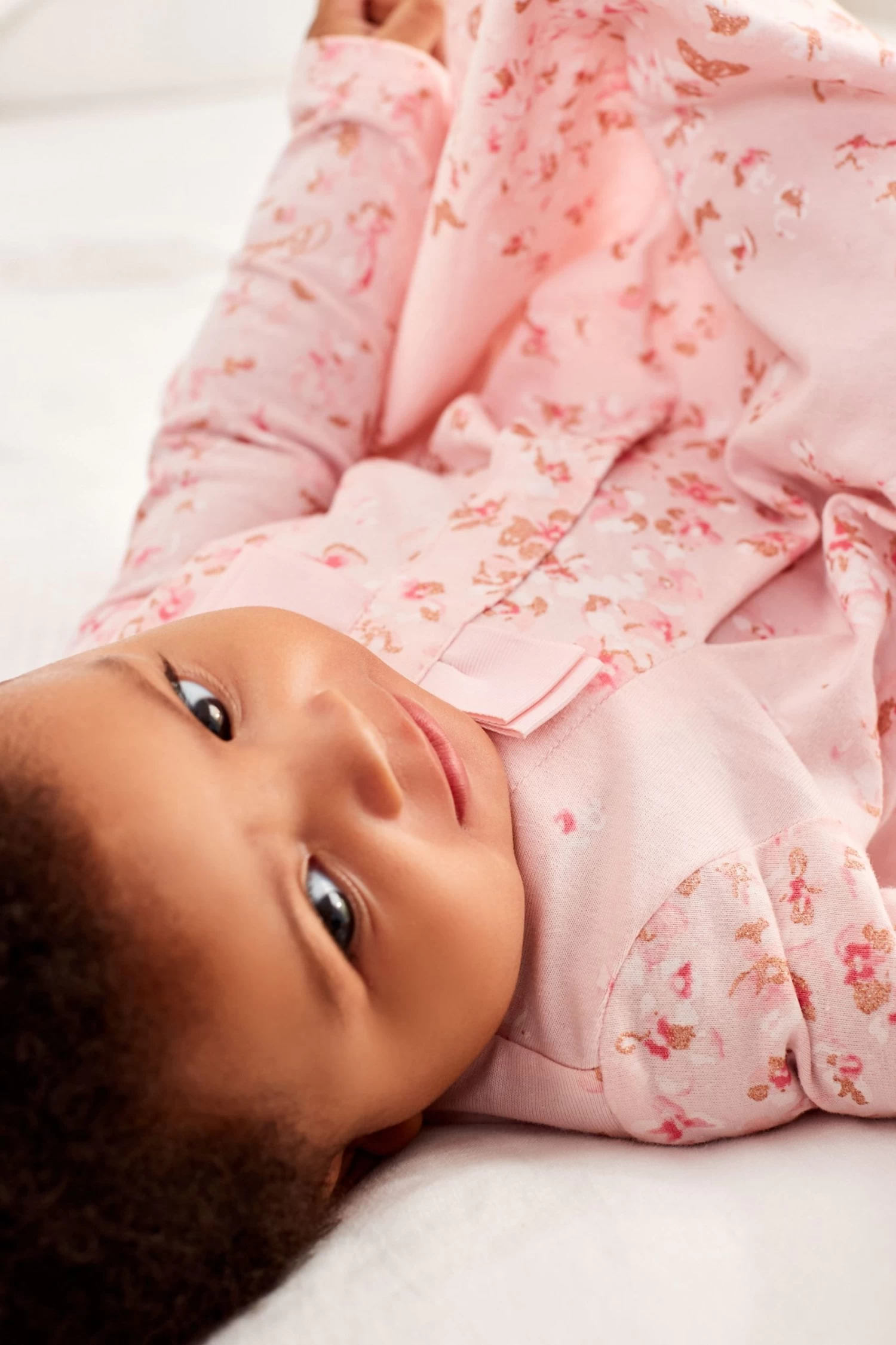 Baker By Ted Baker Pink Glitter Jersey Dress - Image 4