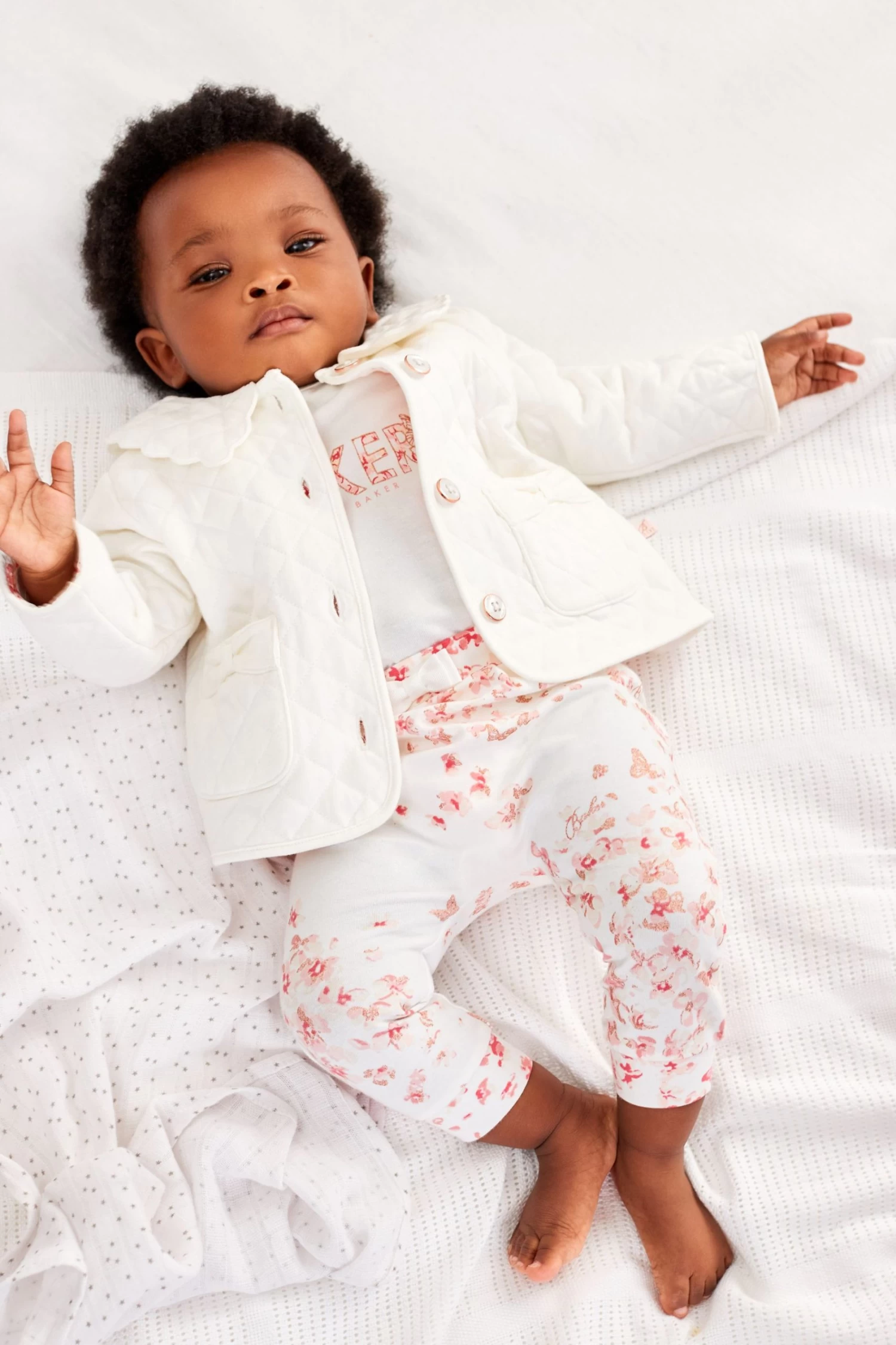 Baker By Ted Baker White Collared 3 Piece Set