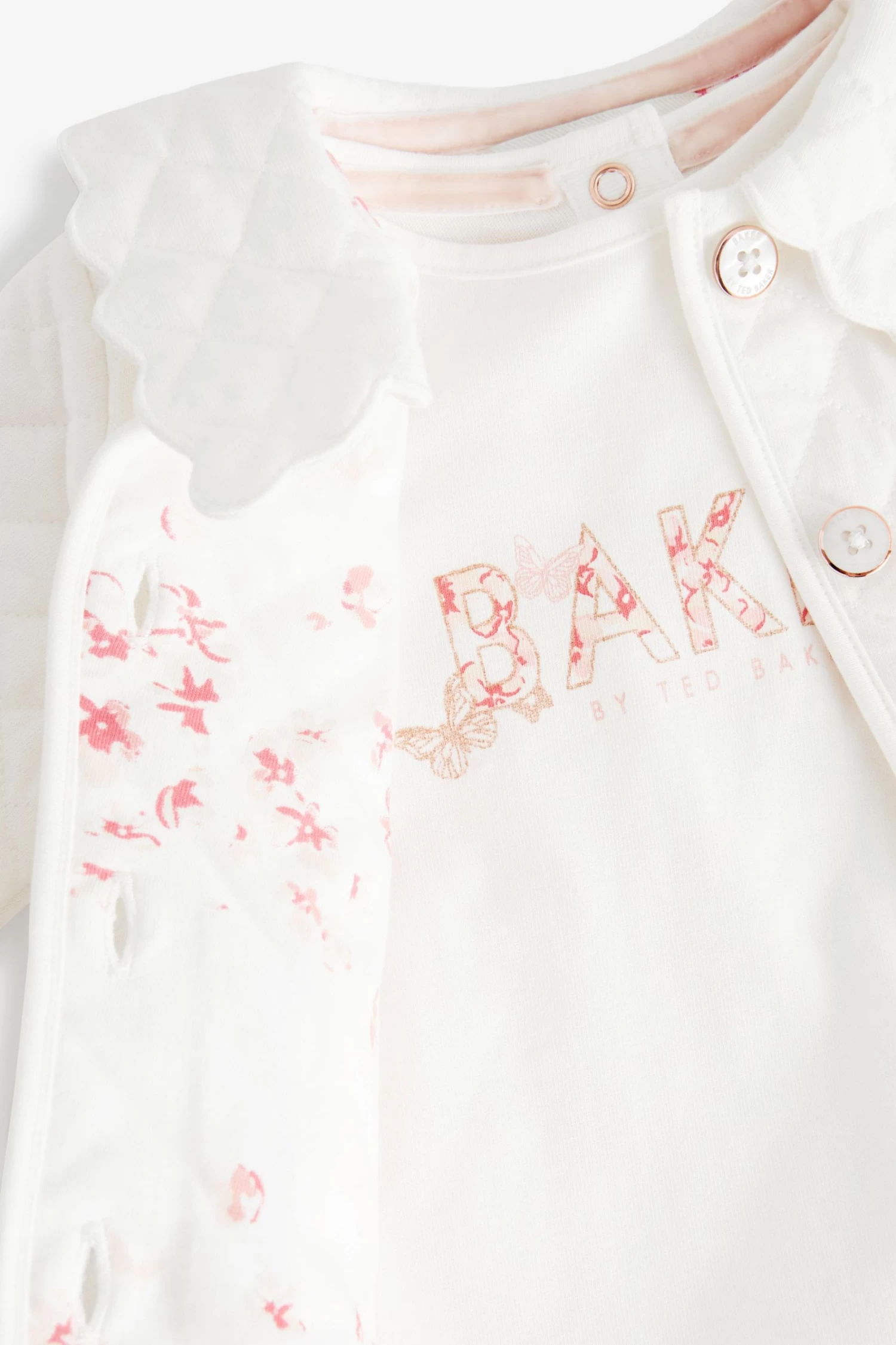 Baker By Ted Baker White Collared 3 Piece Set - Image 10