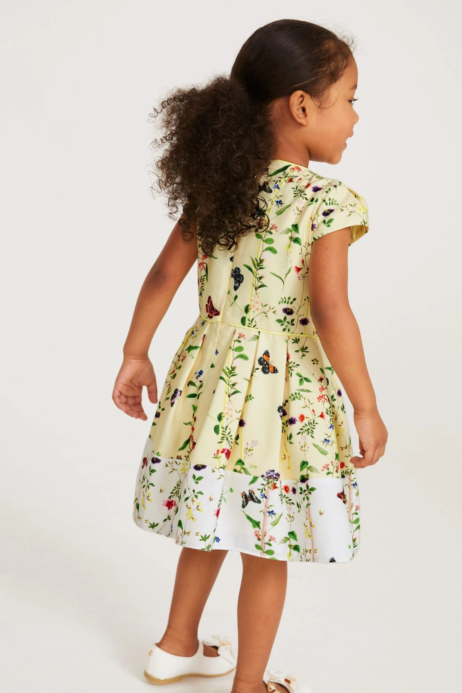 Baker By Ted Baker Yellow Floral Ottoman Dress - Image 2