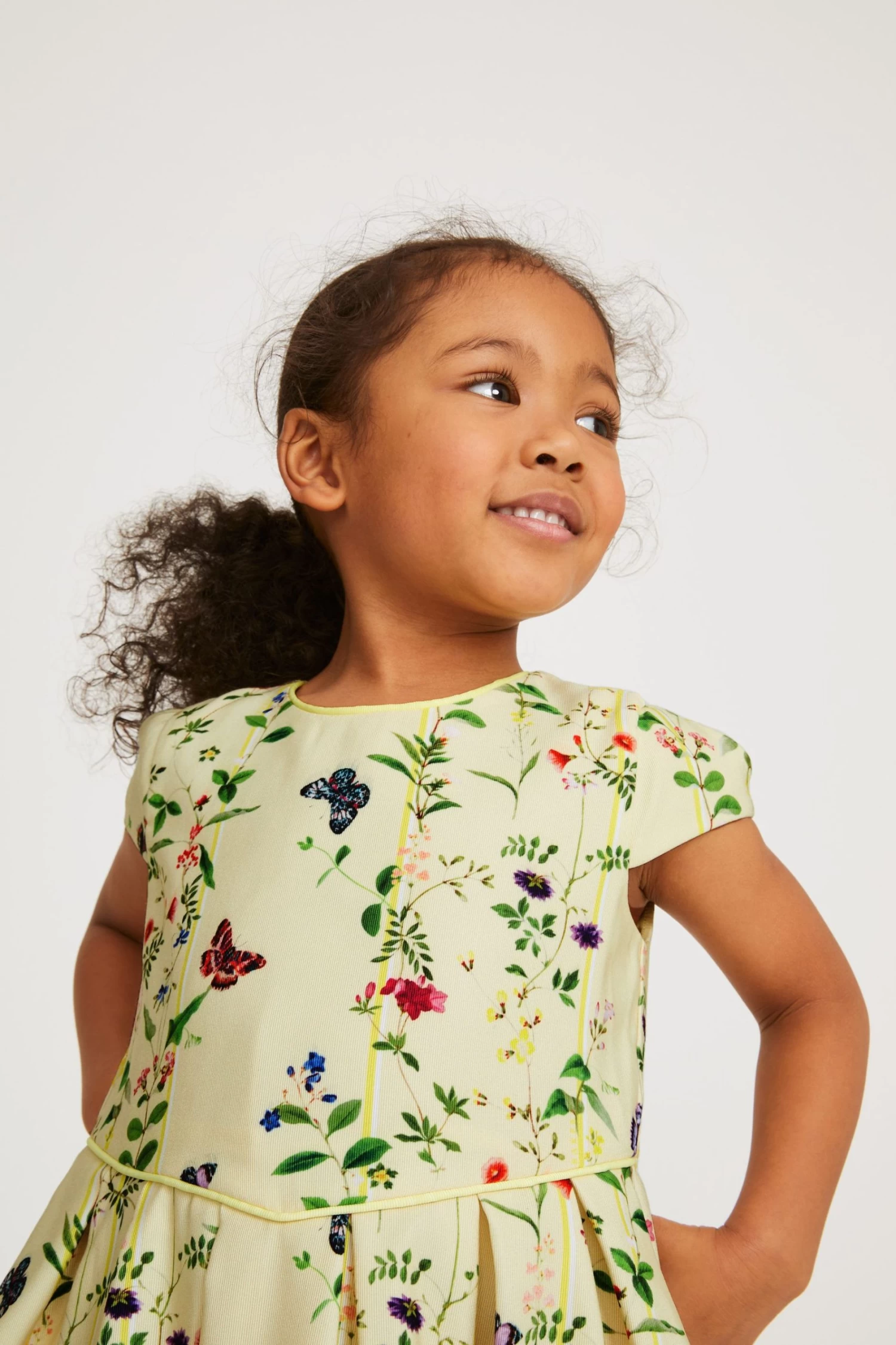 Baker By Ted Baker Yellow Floral Ottoman Dress - Image 4