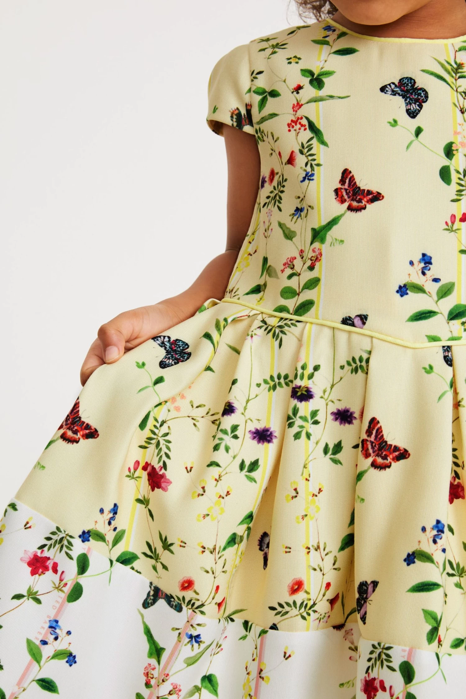 Baker By Ted Baker Yellow Floral Ottoman Dress - Image 5