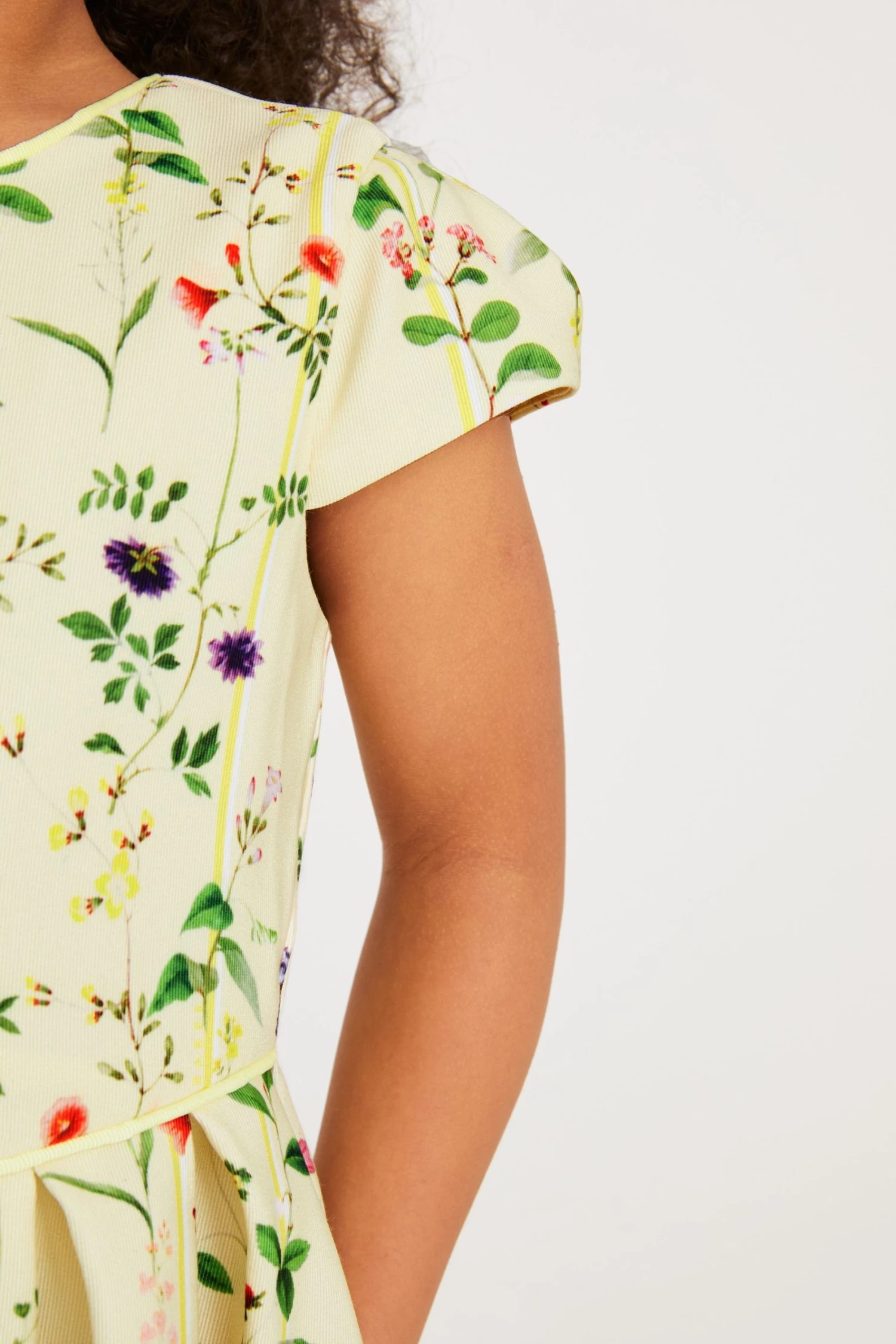 Baker By Ted Baker Yellow Floral Ottoman Dress - Image 6