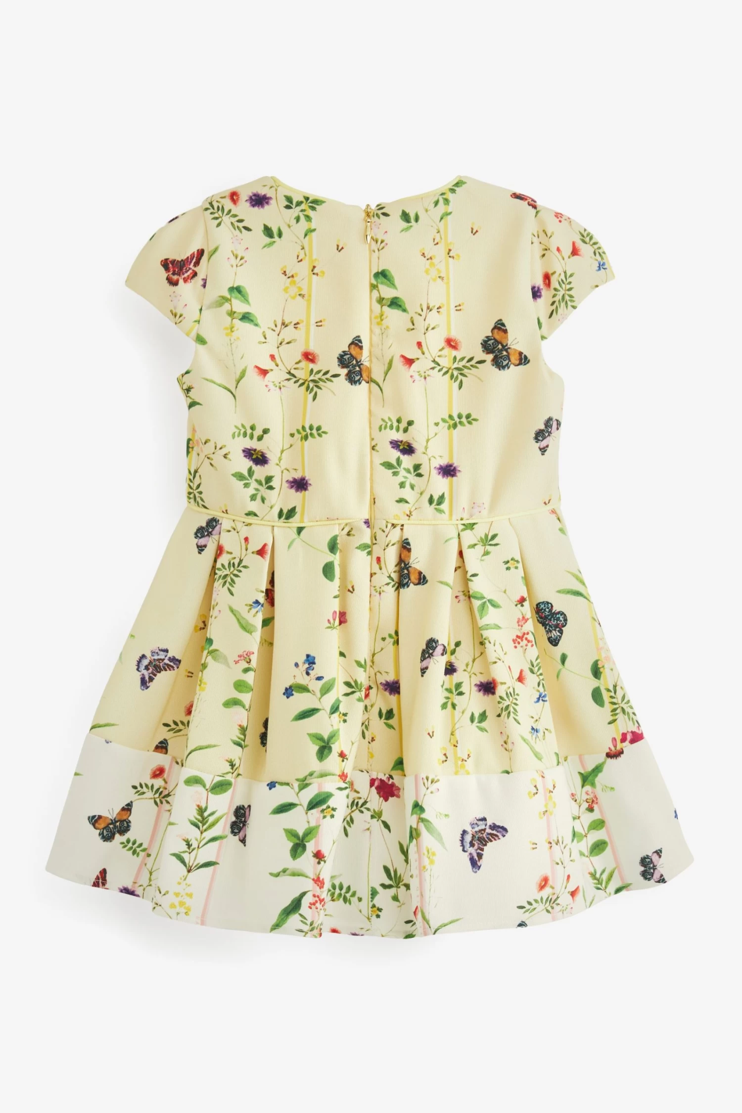 Baker By Ted Baker Yellow Floral Ottoman Dress - Image 8