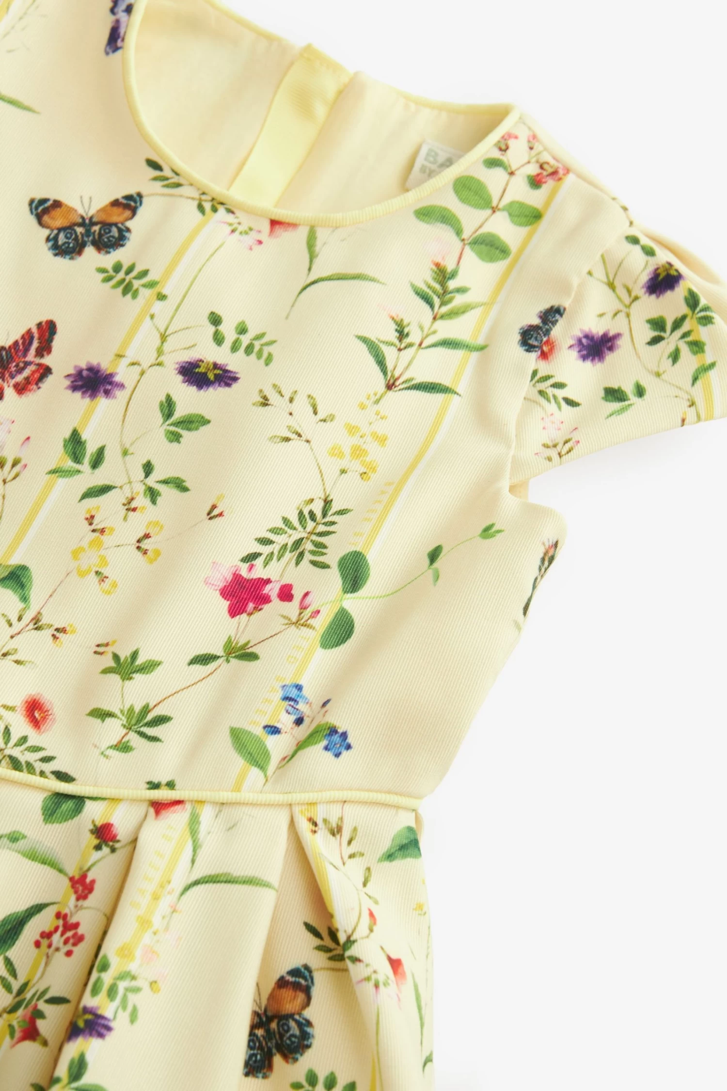 Baker By Ted Baker Yellow Floral Ottoman Dress - Image 9