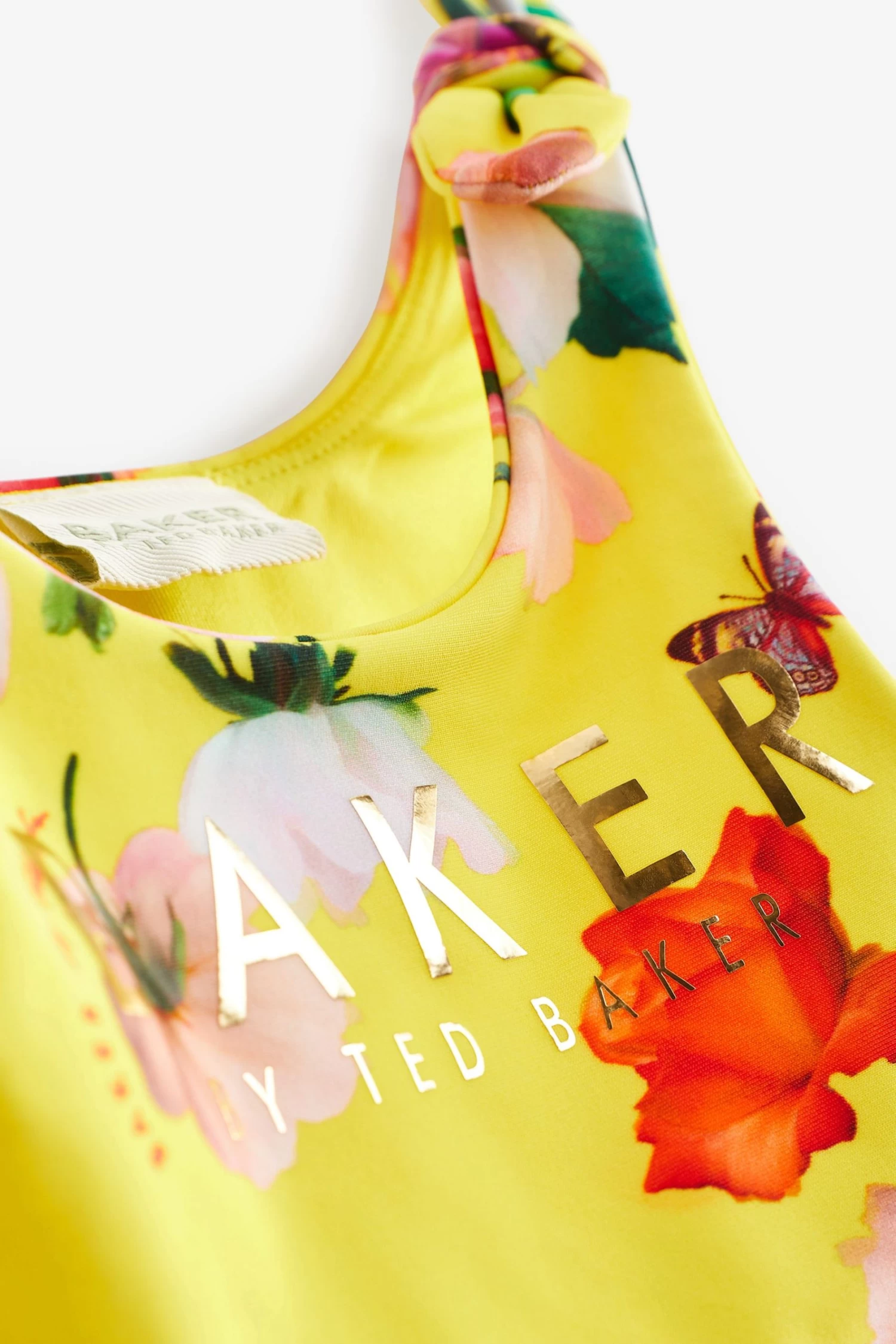 Baker By Ted Baker Yellow Floral Bikini - Image 3