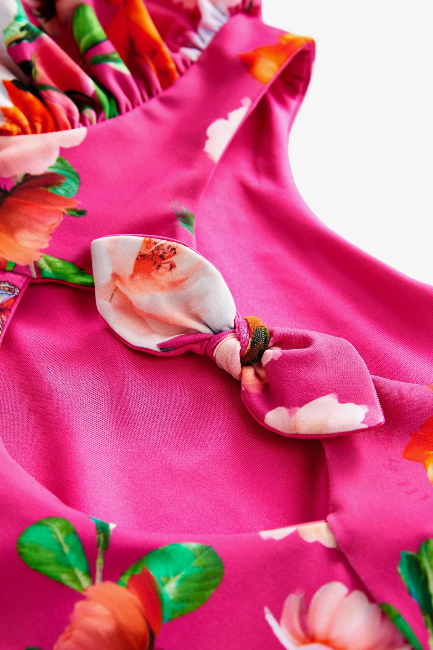 Baker By Ted Baker Pink Floral Swimsuit - Image 10