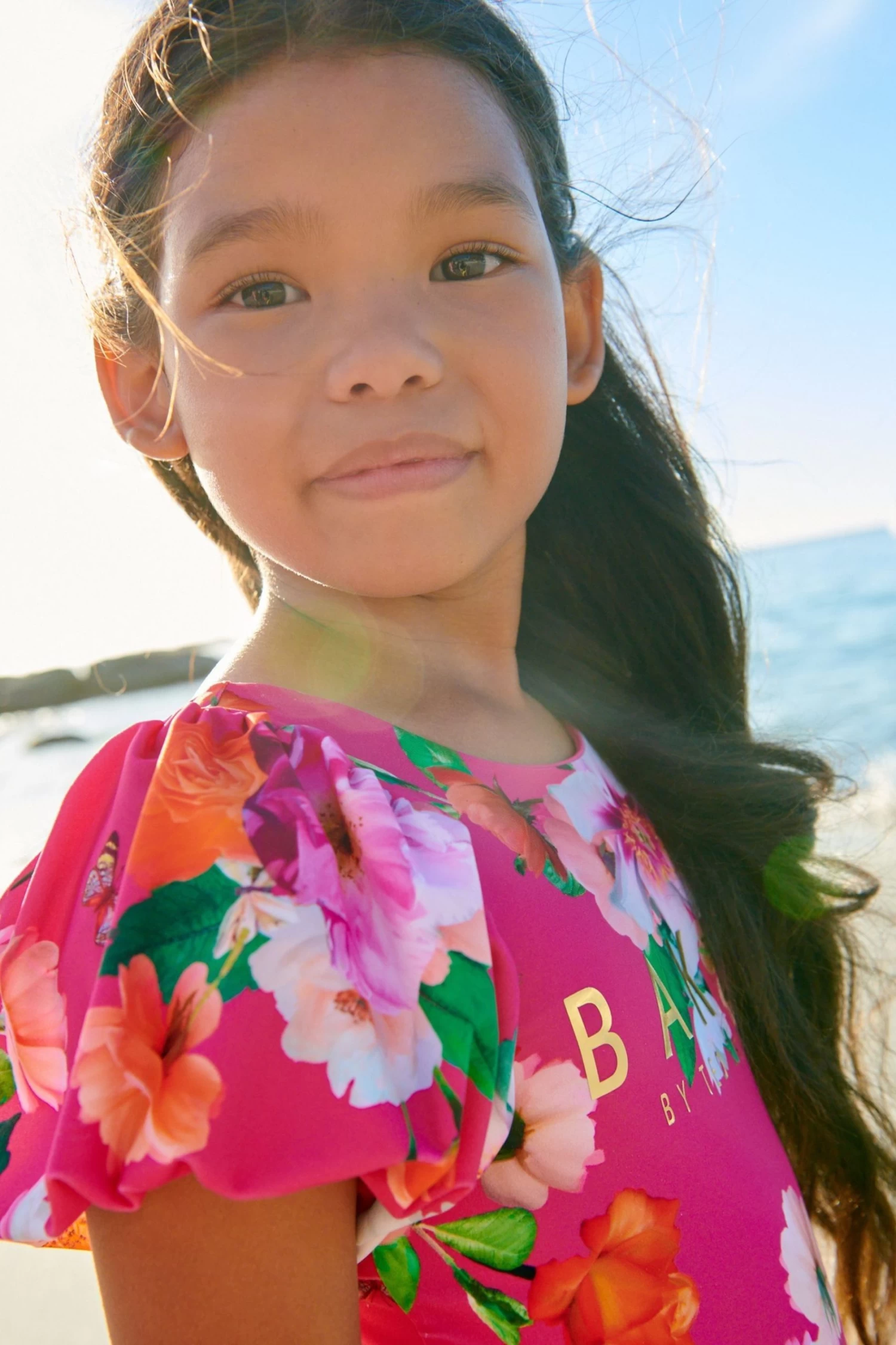 Baker By Ted Baker Pink Floral Swimsuit - Image 4