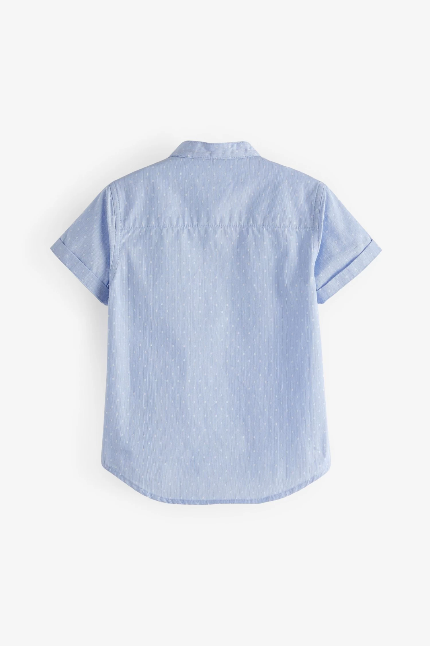 Baker By Ted Baker Blue Grandad Shirt - Image 6