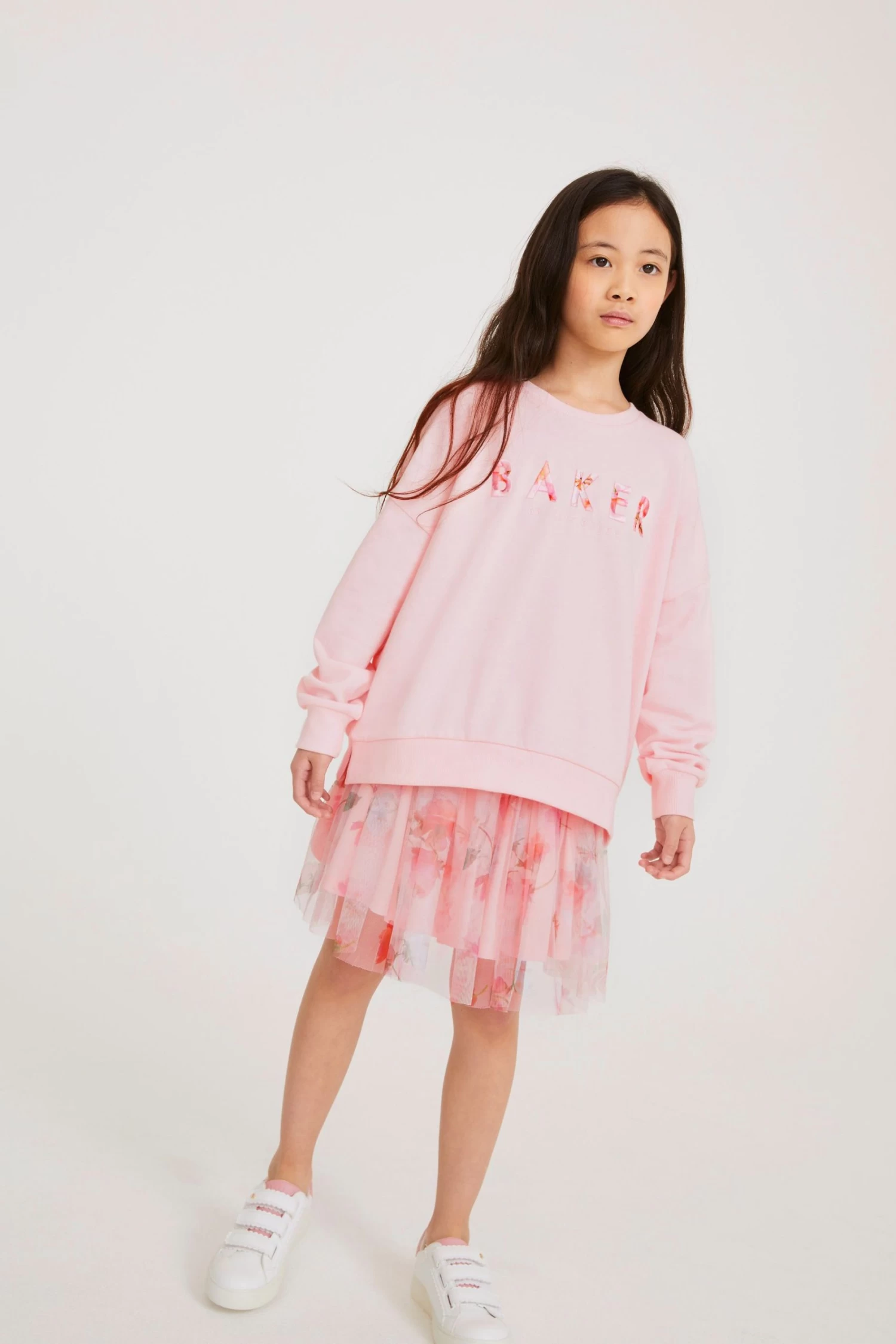 Baker By Ted Baker Pink Sweater And Skirt Set - Image 2