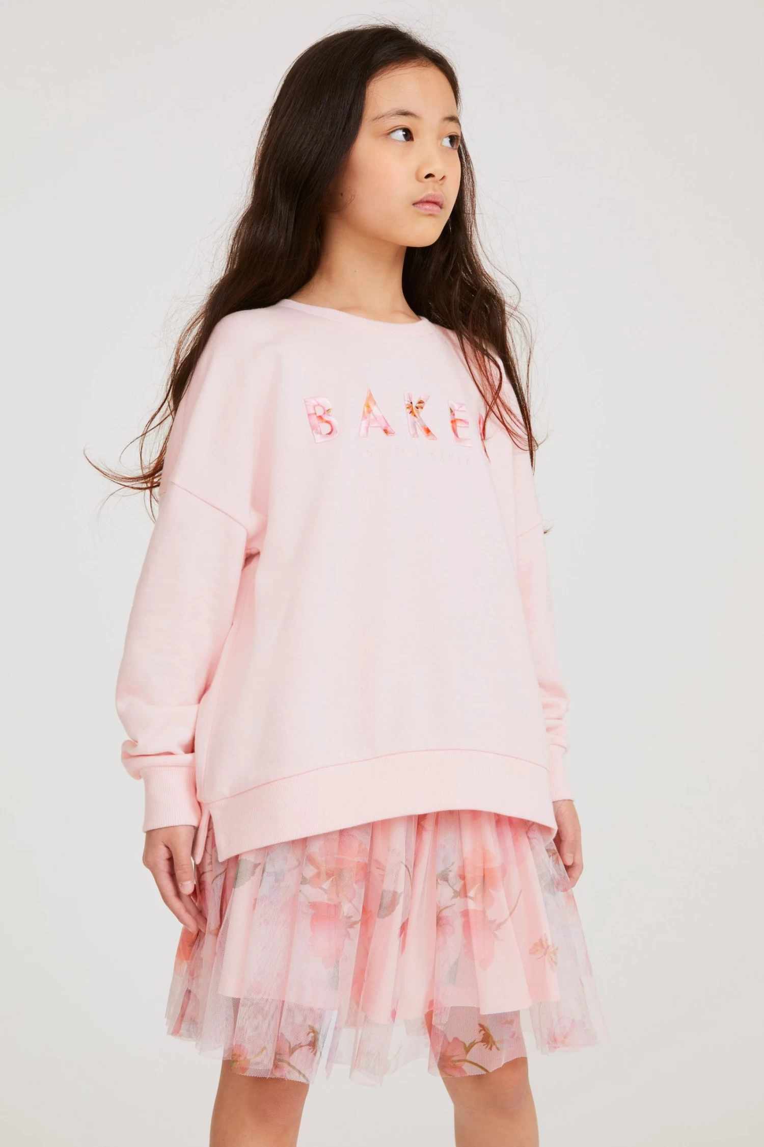 Baker By Ted Baker Pink Sweater And Skirt Set - Image 4