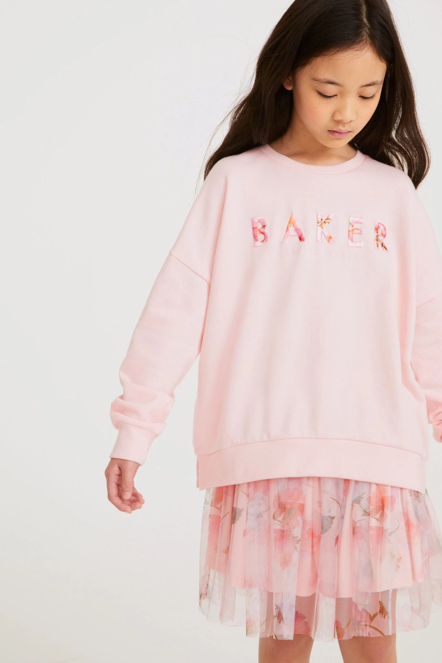 Baker By Ted Baker Pink Sweater And Skirt Set - Image 5