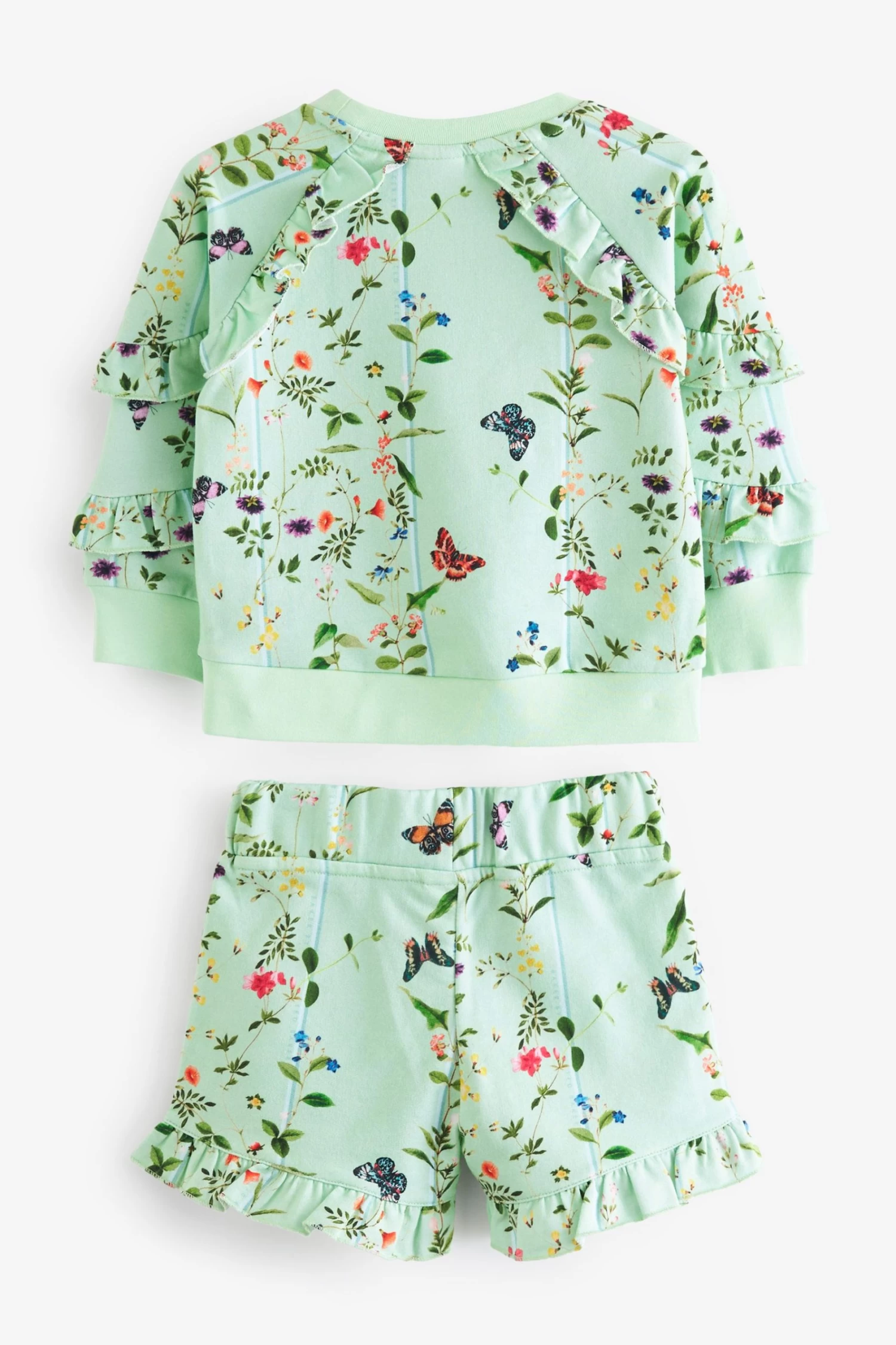 Baker By Ted Baker Mint Green Sweater And Short Set - Image 7