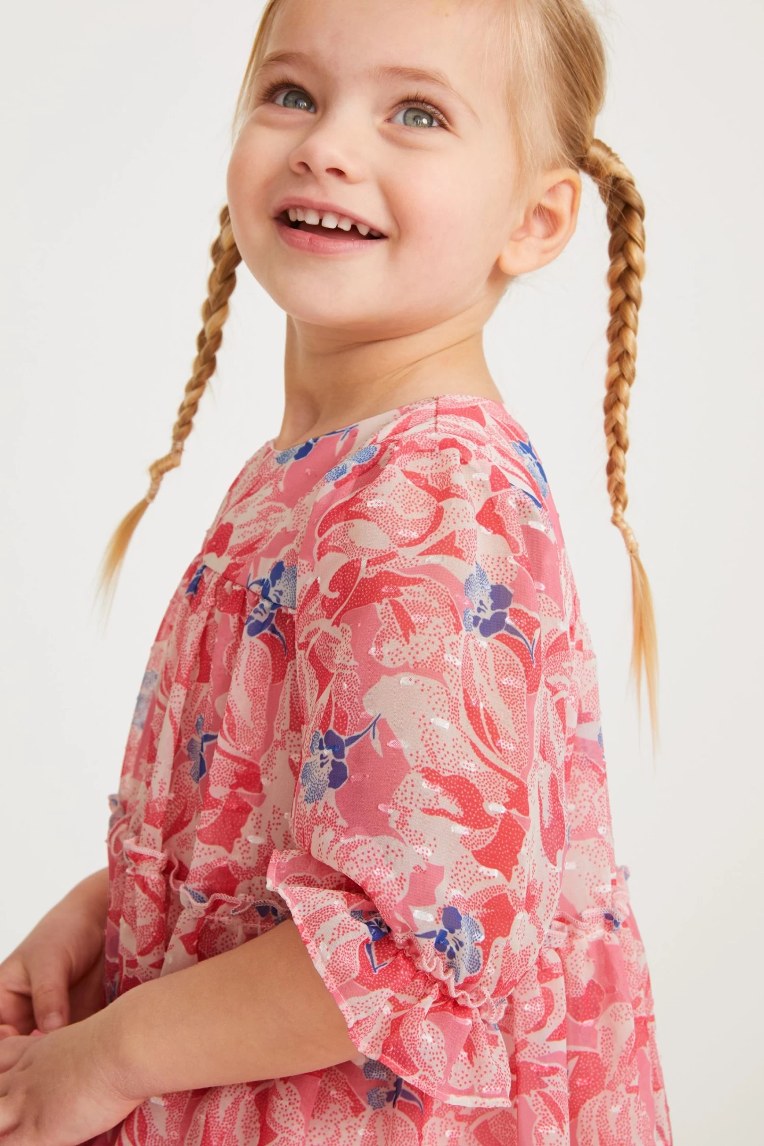 Baker By Ted Baker Pink Chiffon Dress - Image 5