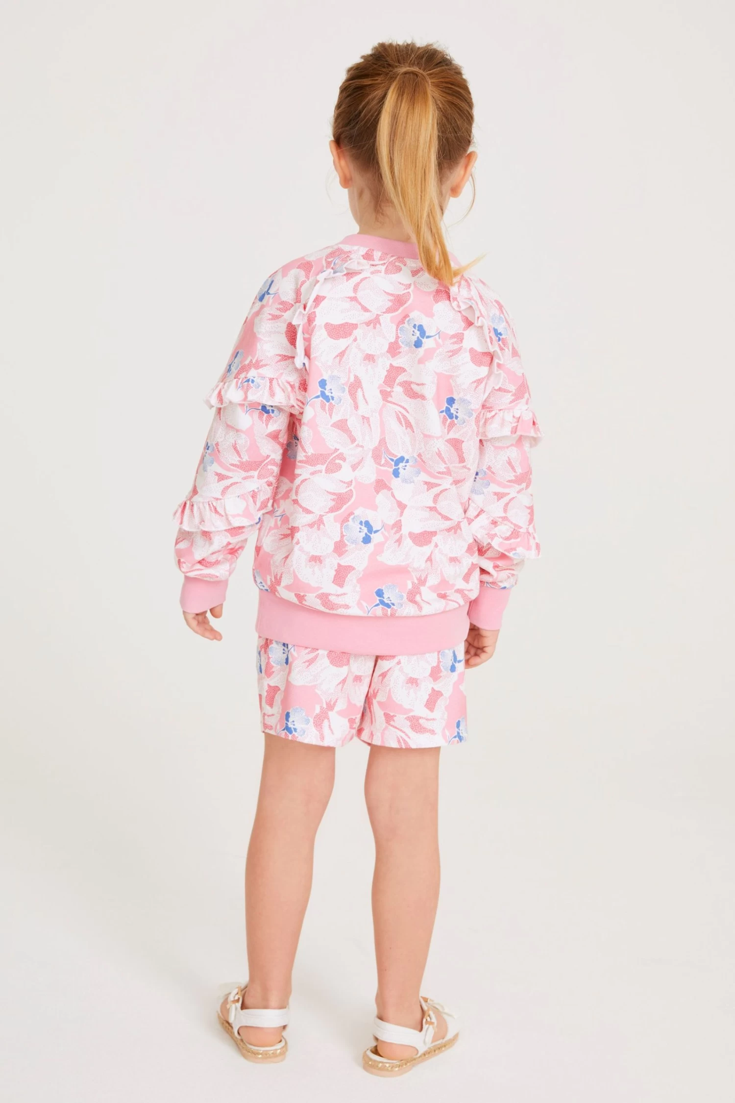 Baker By Ted Baker Pink Sweater And Shorts Set - Image 3