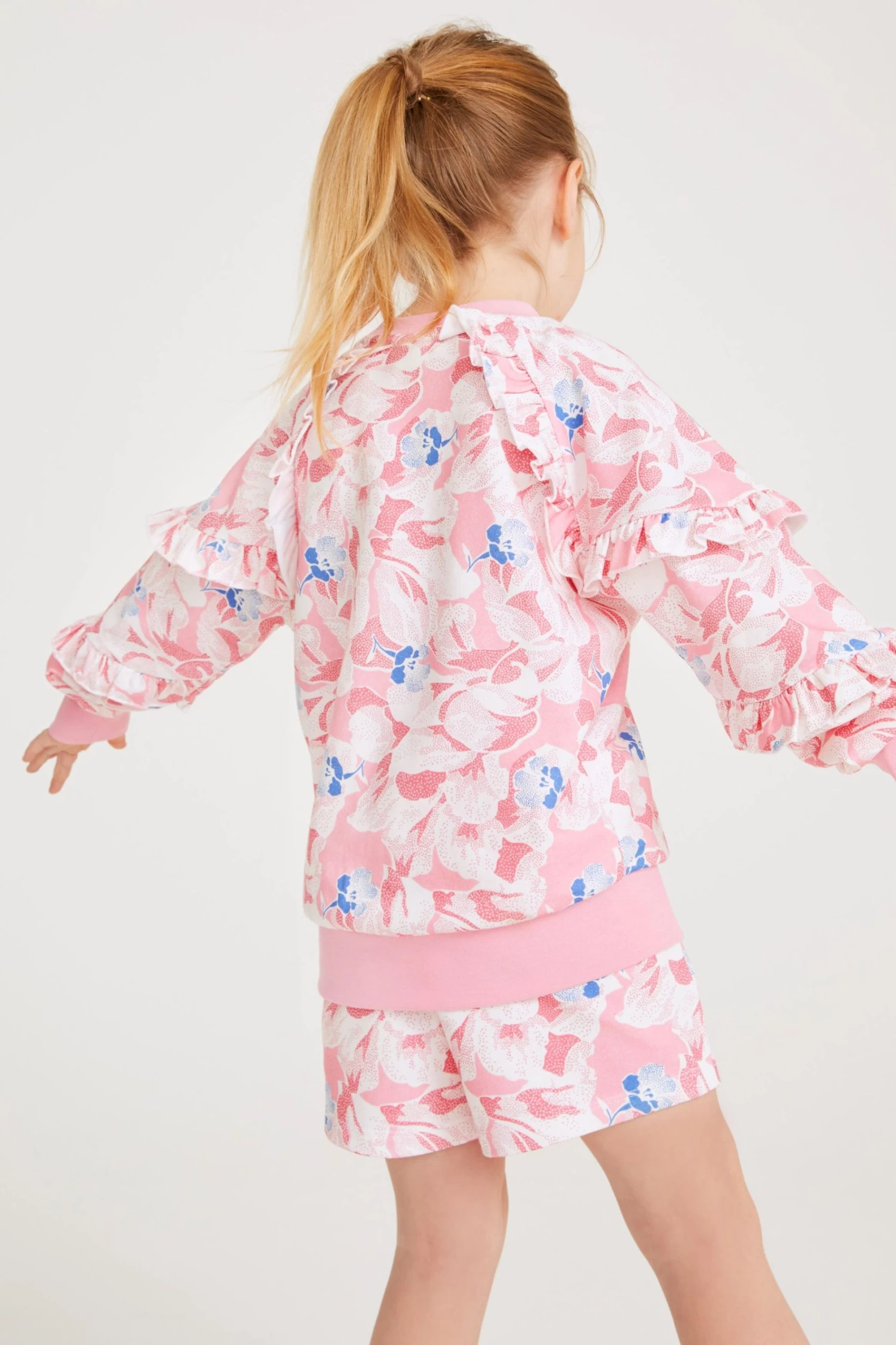 Baker By Ted Baker Pink Sweater And Shorts Set - Image 5