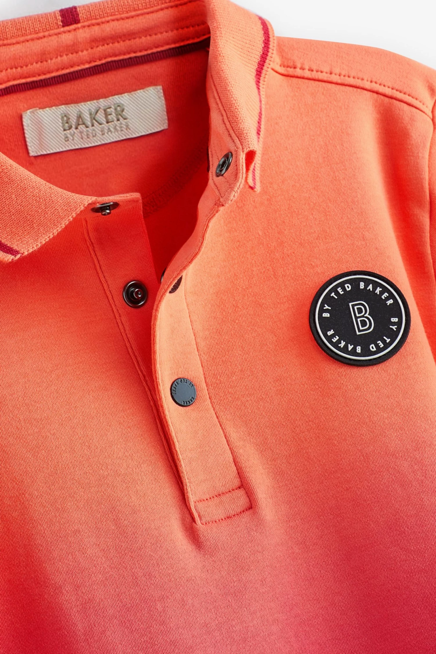 Baker By Ted Baker Ombre Polo Shirt - Image 7