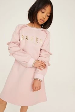 Baker By Ted Baker Pink Sweat Dress