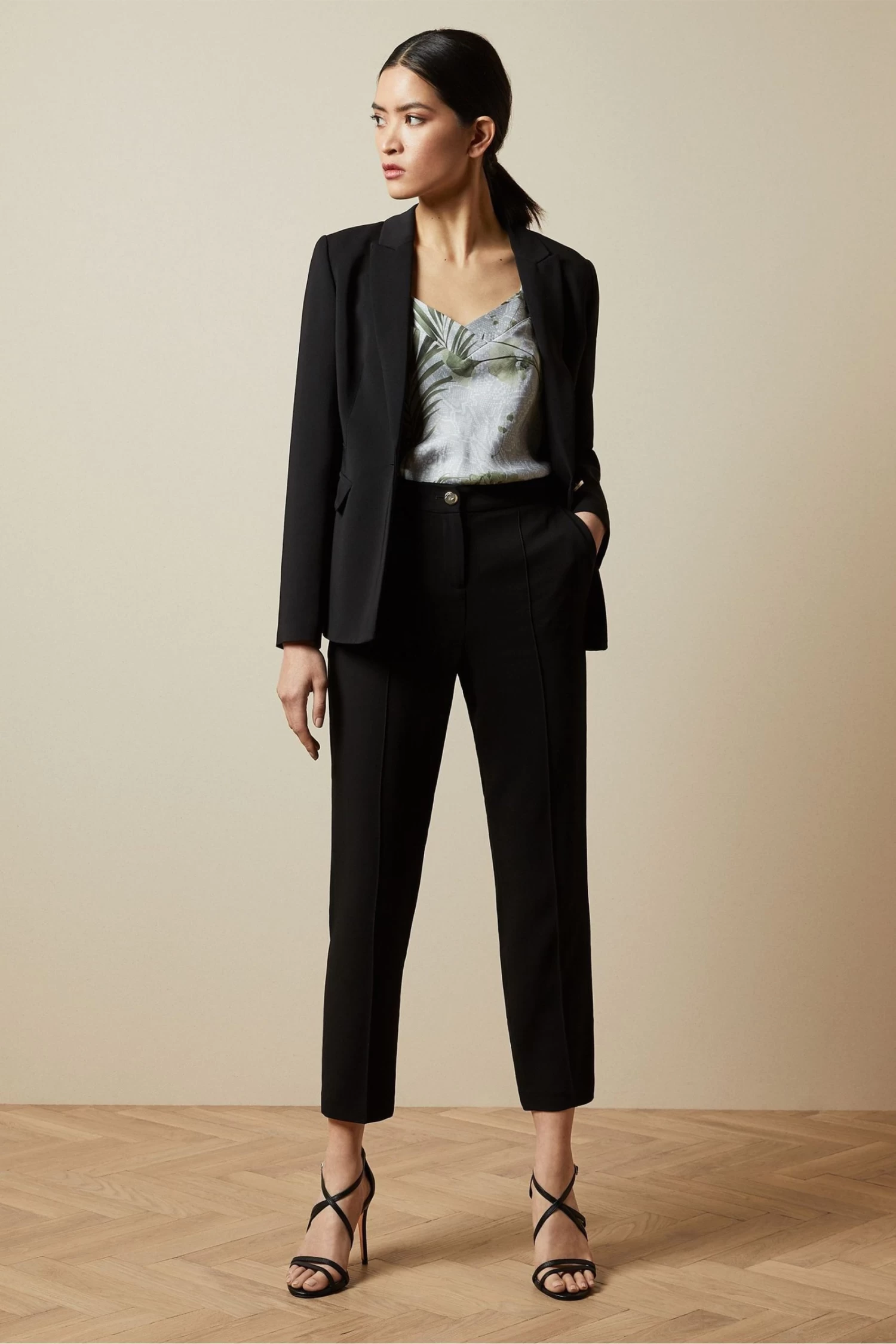 Ted Baker Raee Black Single Breasted Blazer - Image 4