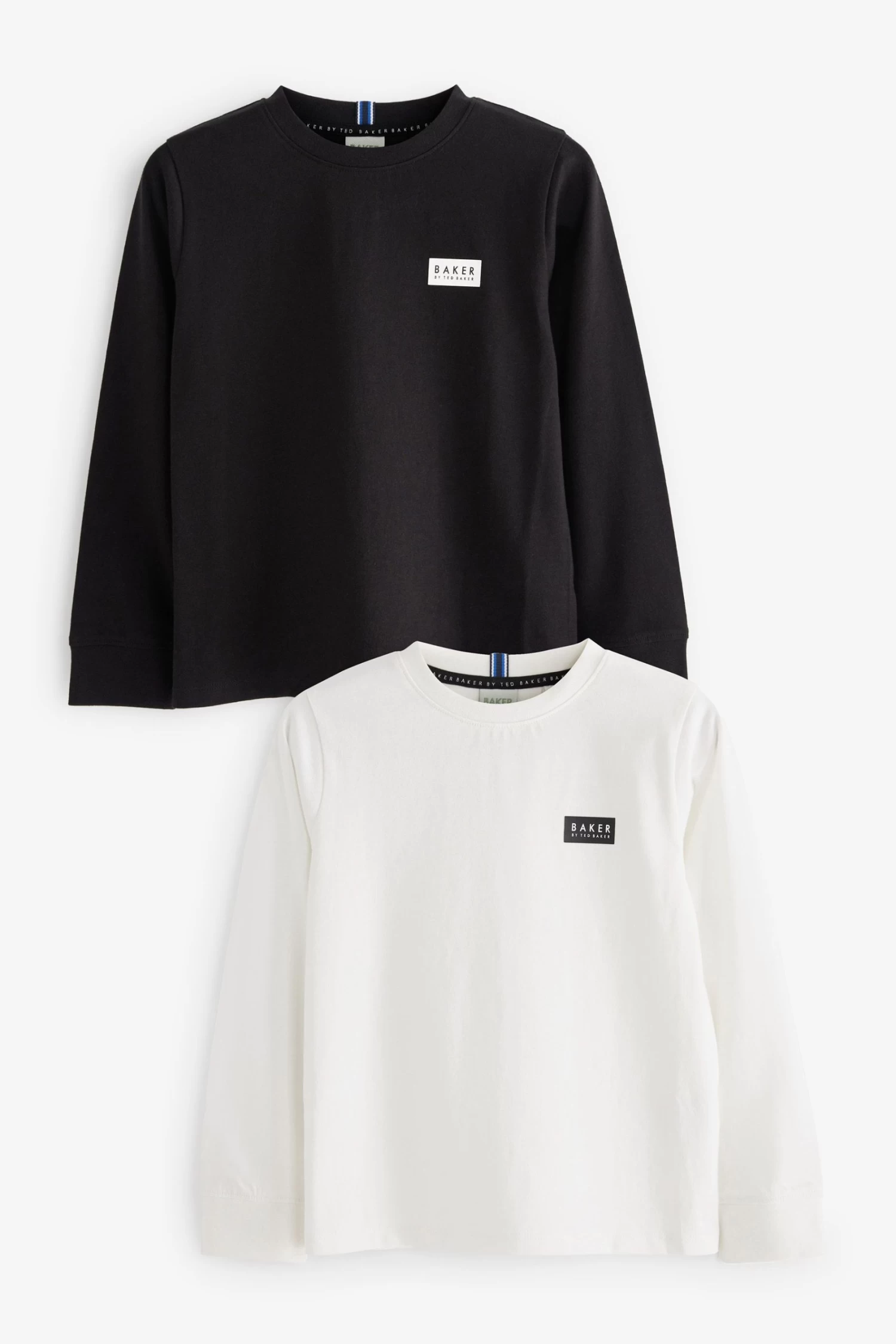 Baker By Ted Baker Black Long Sleeve T-Shirts 2 Pack